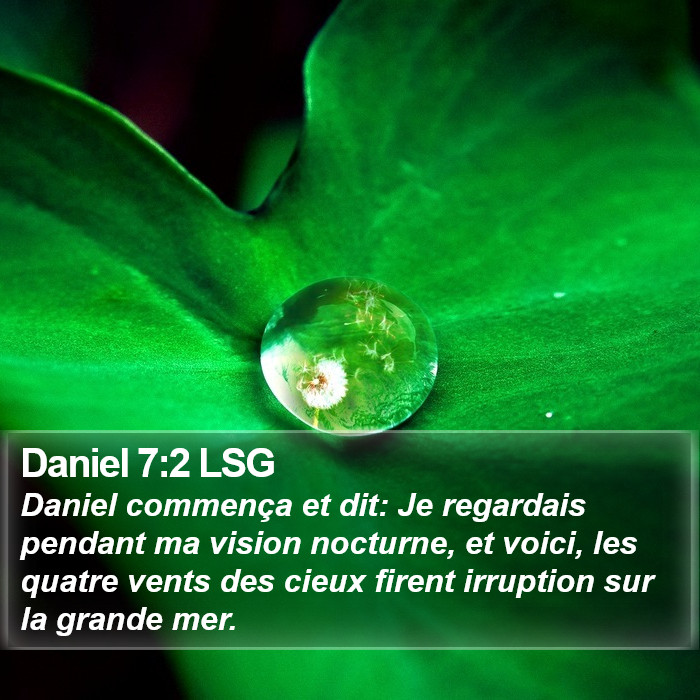 Daniel 7:2 LSG Bible Study