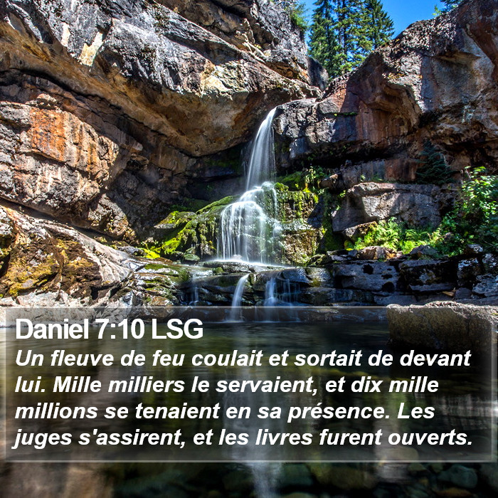 Daniel 7:10 LSG Bible Study