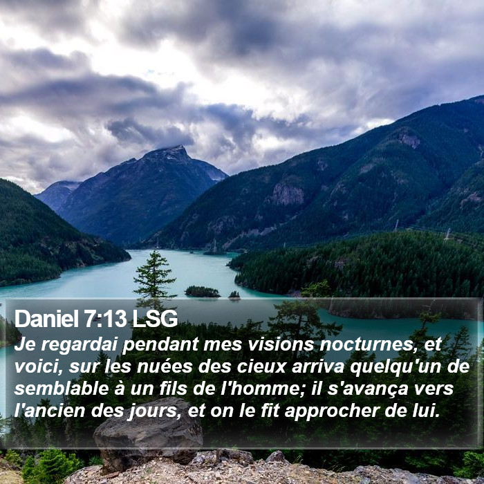 Daniel 7:13 LSG Bible Study