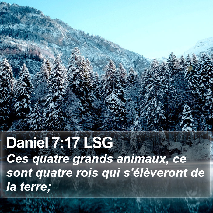 Daniel 7:17 LSG Bible Study