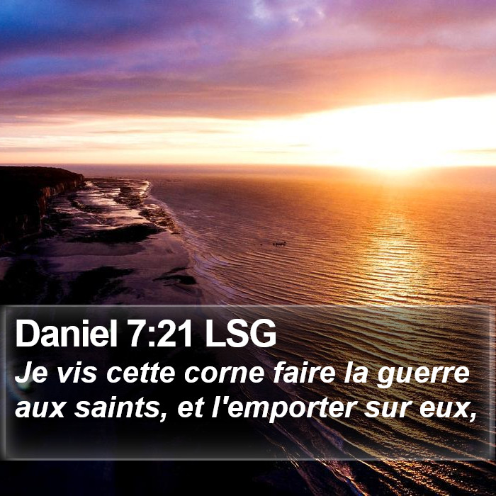 Daniel 7:21 LSG Bible Study
