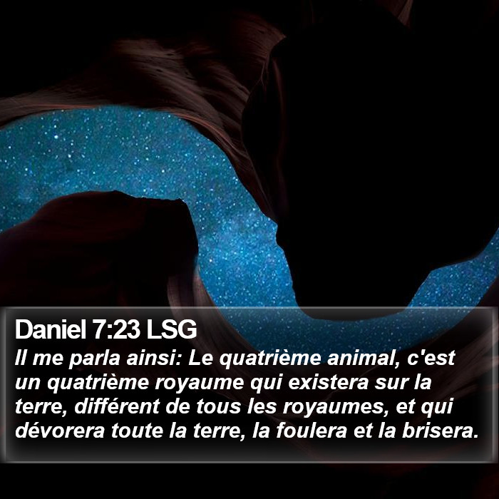 Daniel 7:23 LSG Bible Study