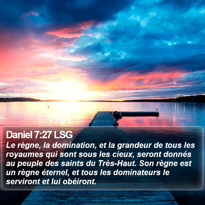 Daniel 7:27 LSG Bible Study