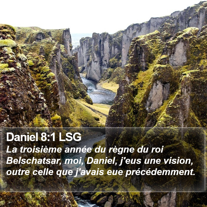 Daniel 8:1 LSG Bible Study