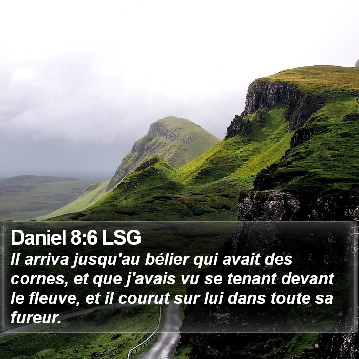 Daniel 8:6 LSG Bible Study