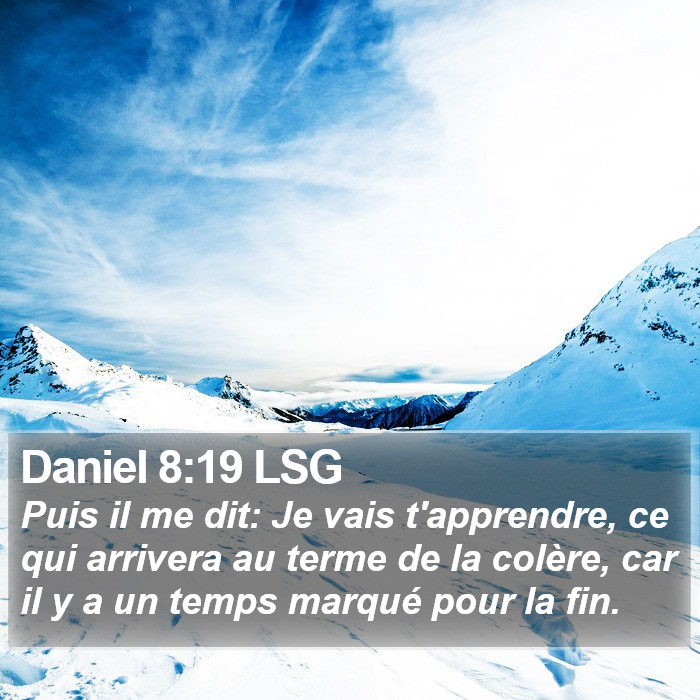 Daniel 8:19 LSG Bible Study