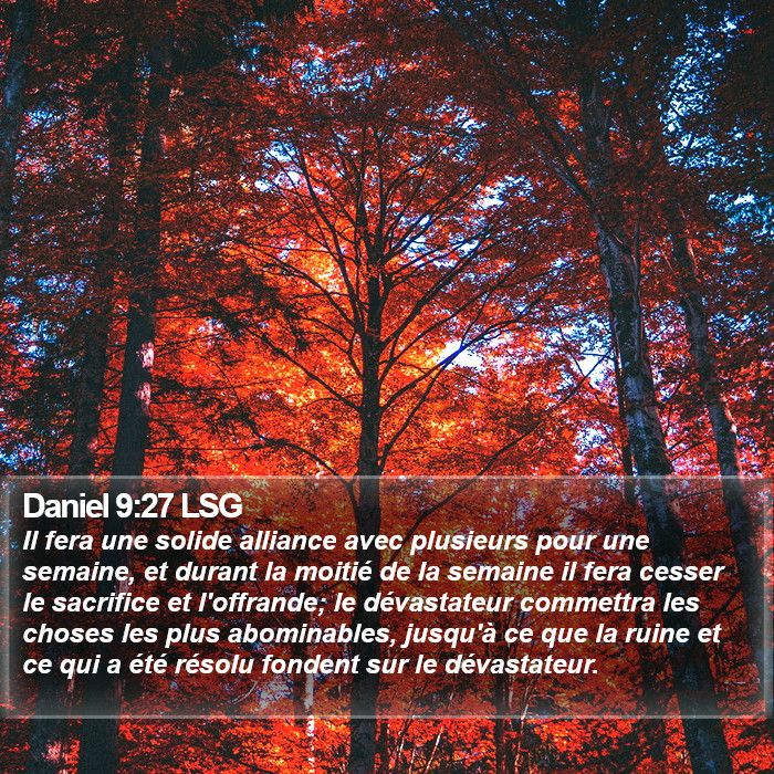 Daniel 9:27 LSG Bible Study