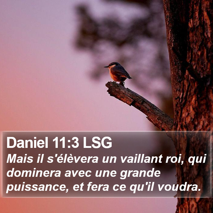 Daniel 11:3 LSG Bible Study
