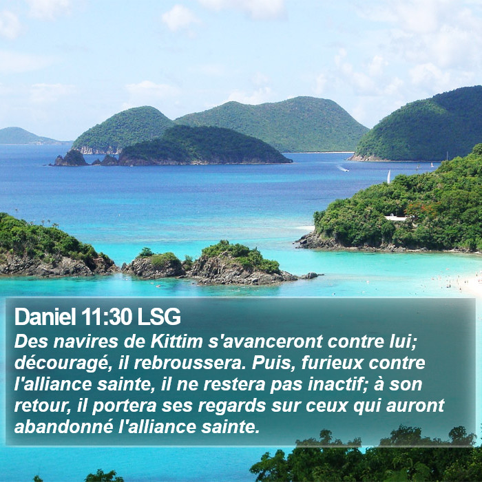 Daniel 11:30 LSG Bible Study