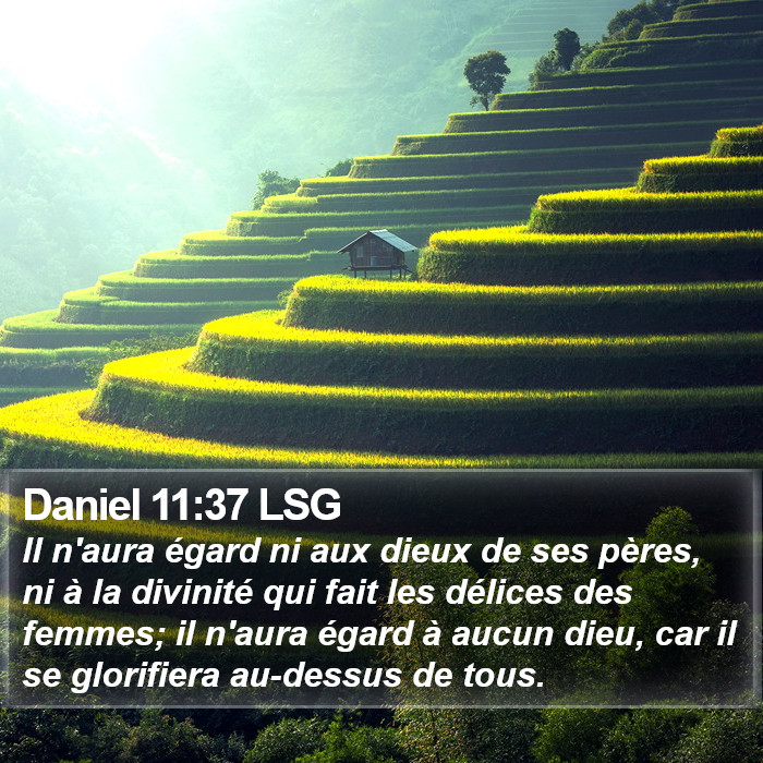 Daniel 11:37 LSG Bible Study