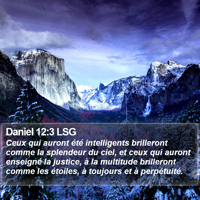 Daniel 12:3 LSG Bible Study