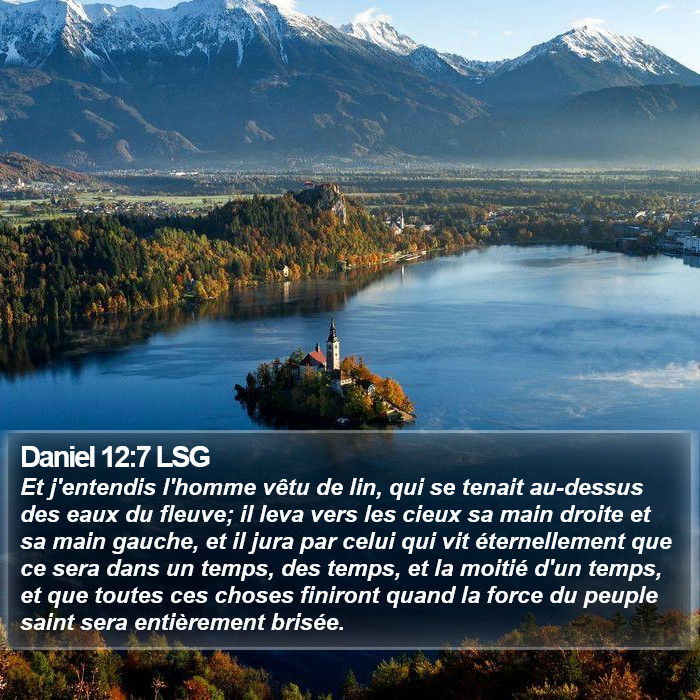 Daniel 12:7 LSG Bible Study
