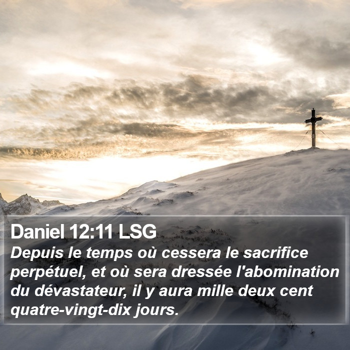 Daniel 12:11 LSG Bible Study