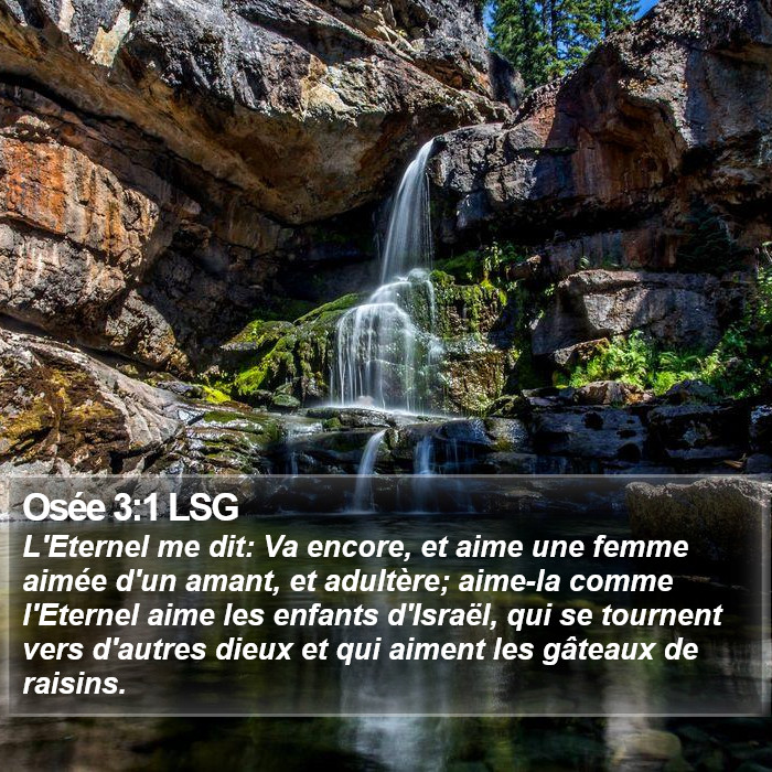 Osée 3:1 LSG Bible Study