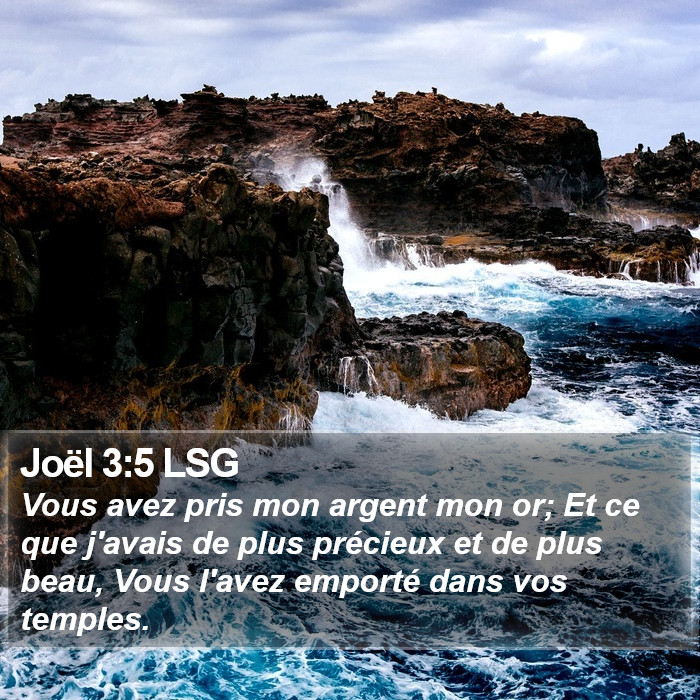 Joël 3:5 LSG Bible Study