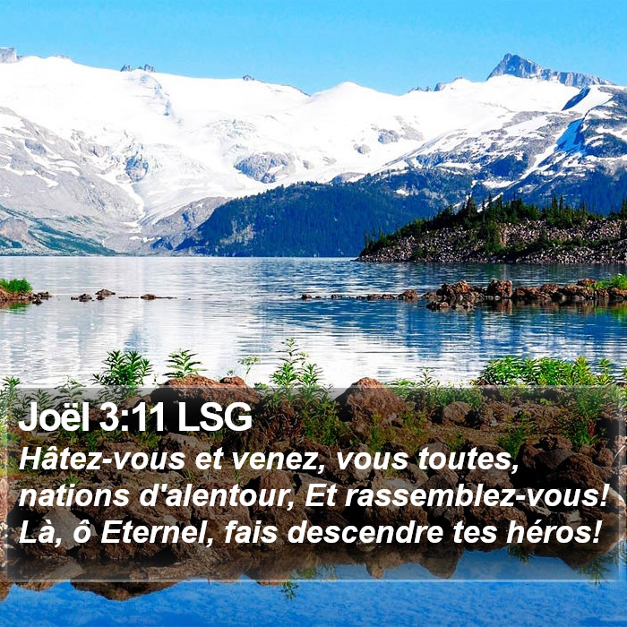 Joël 3:11 LSG Bible Study