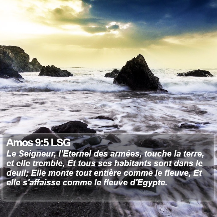 Amos 9:5 LSG Bible Study