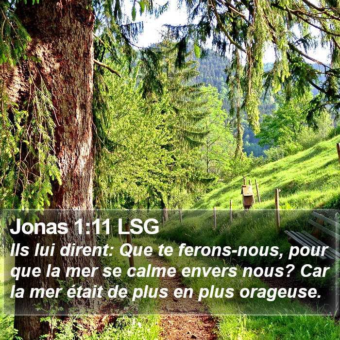 Jonas 1:11 LSG Bible Study