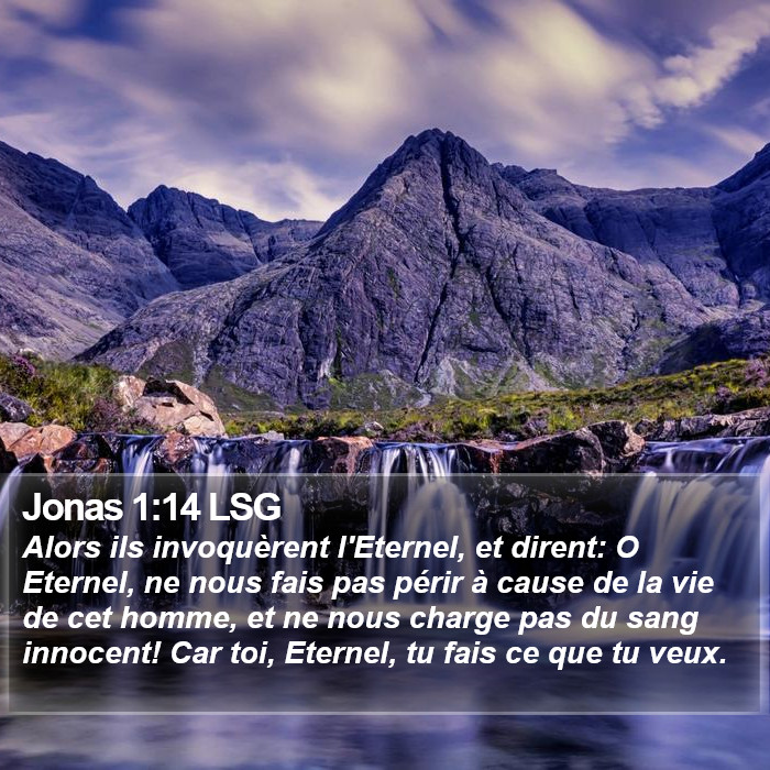 Jonas 1:14 LSG Bible Study