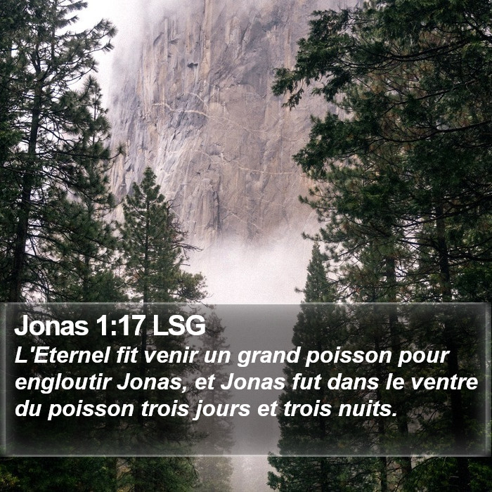Jonas 1:17 LSG Bible Study
