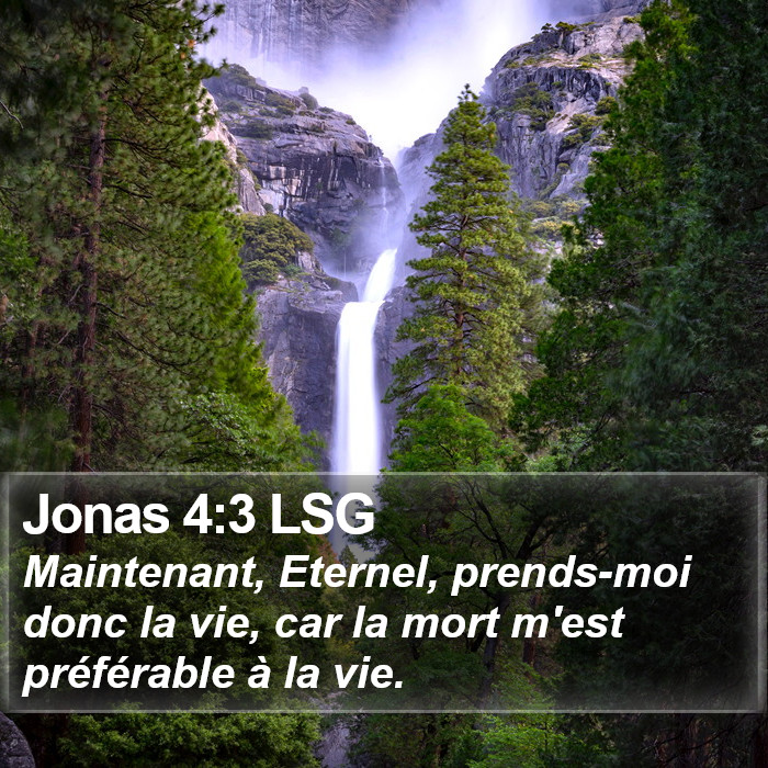 Jonas 4:3 LSG Bible Study
