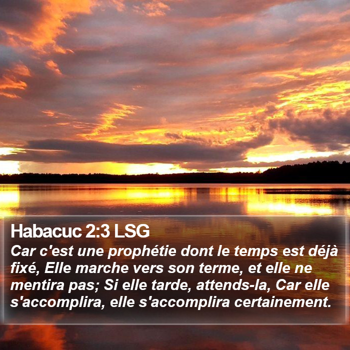Habacuc 2:3 LSG Bible Study