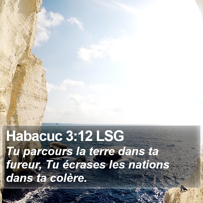 Habacuc 3:12 LSG Bible Study