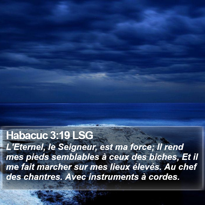 Habacuc 3:19 LSG Bible Study