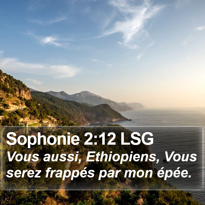 Sophonie 2:12 LSG Bible Study