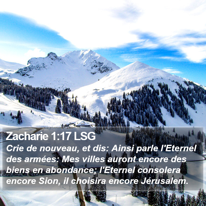 Zacharie 1:17 LSG Bible Study