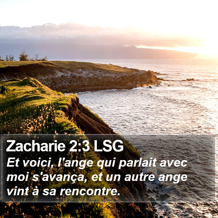 Zacharie 2:3 LSG Bible Study