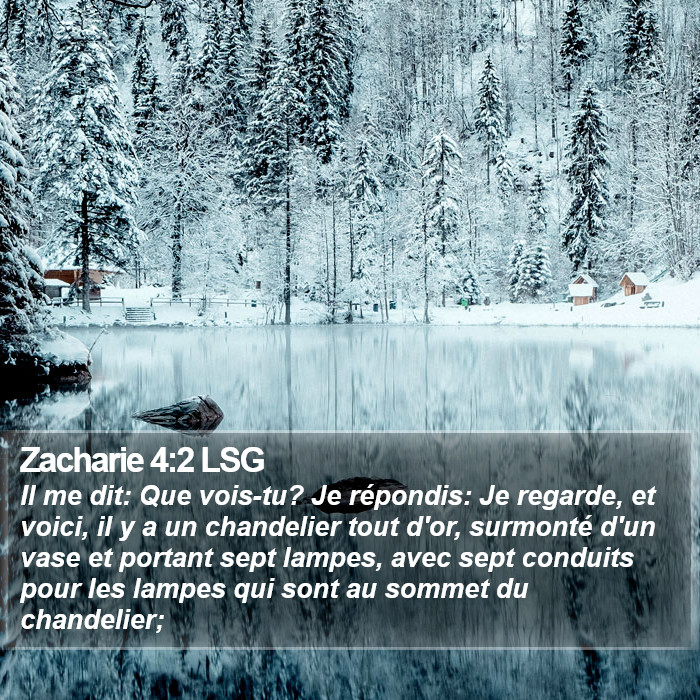 Zacharie 4:2 LSG Bible Study