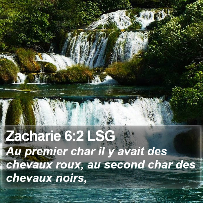 Zacharie 6:2 LSG Bible Study