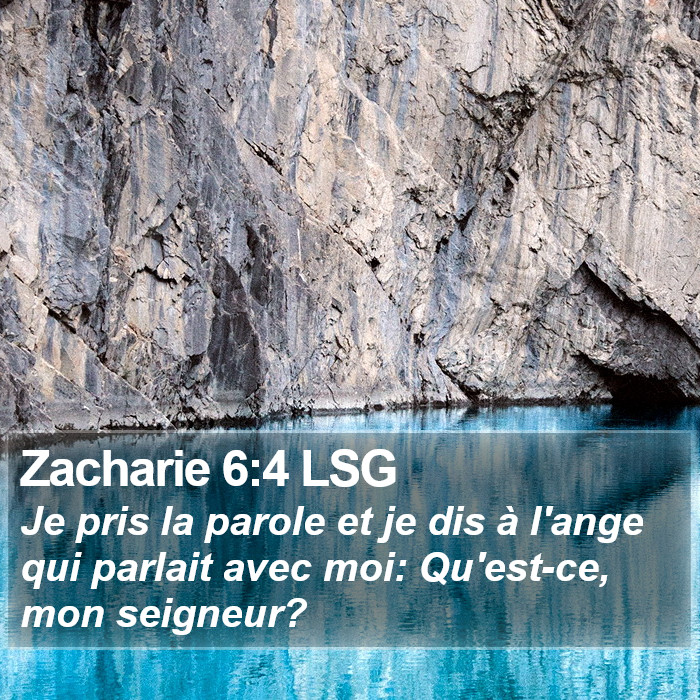 Zacharie 6:4 LSG Bible Study