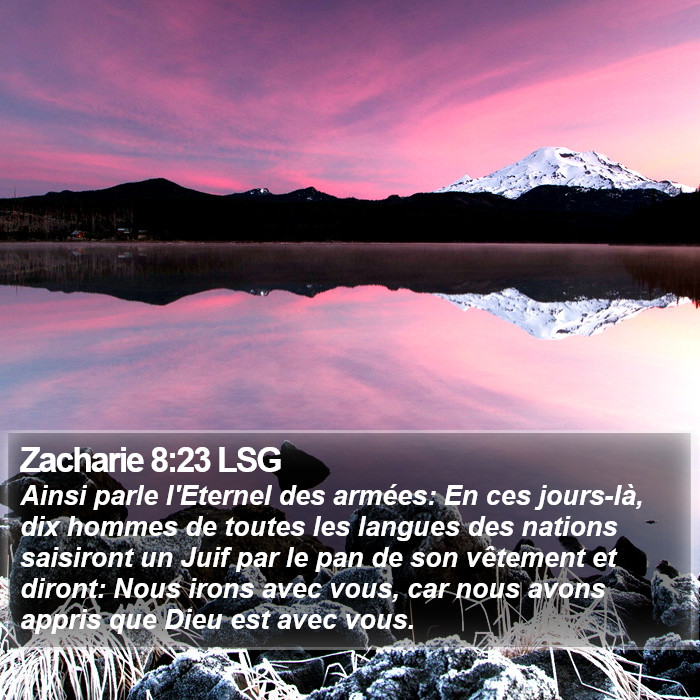 Zacharie 8:23 LSG Bible Study