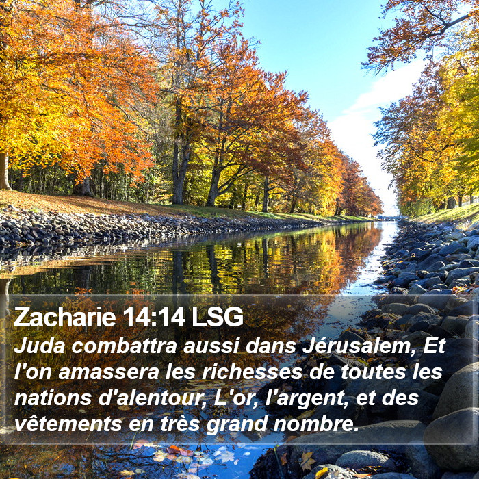 Zacharie 14:14 LSG Bible Study