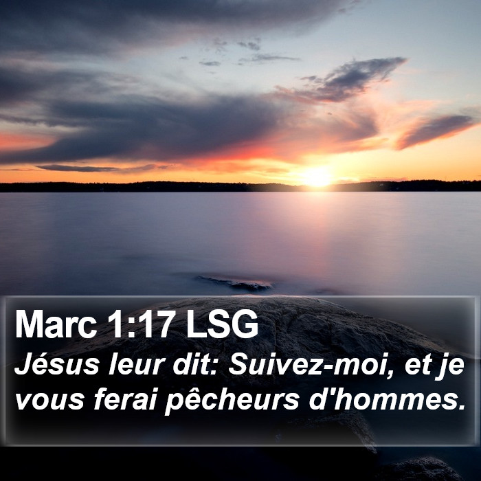 Marc 1:17 LSG Bible Study