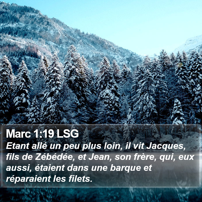 Marc 1:19 LSG Bible Study