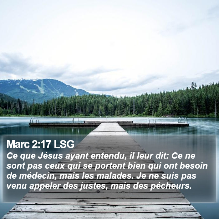 Marc 2:17 LSG Bible Study