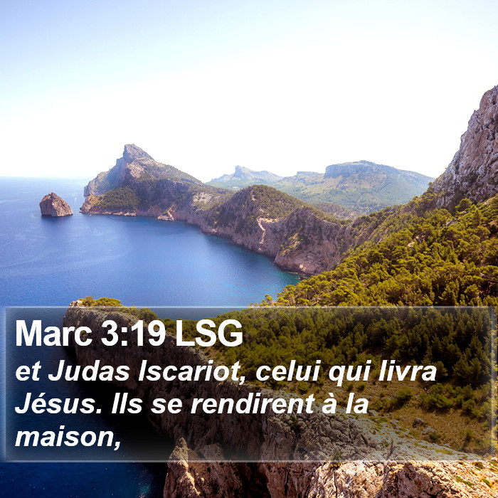 Marc 3:19 LSG Bible Study