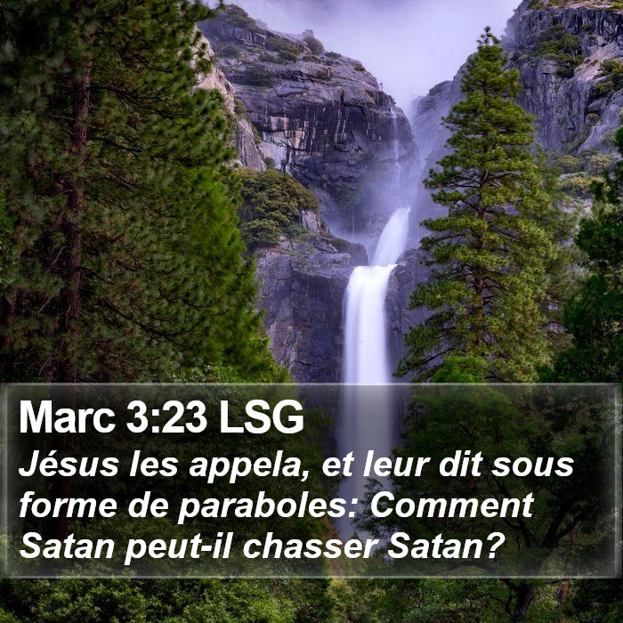 Marc 3:23 LSG Bible Study