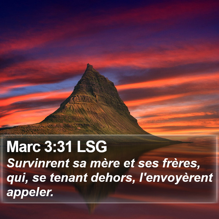 Marc 3:31 LSG Bible Study