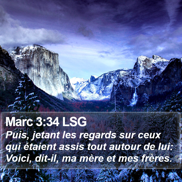 Marc 3:34 LSG Bible Study