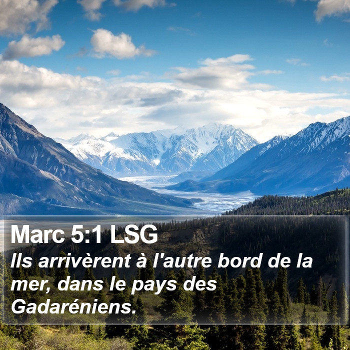 Marc 5:1 LSG Bible Study