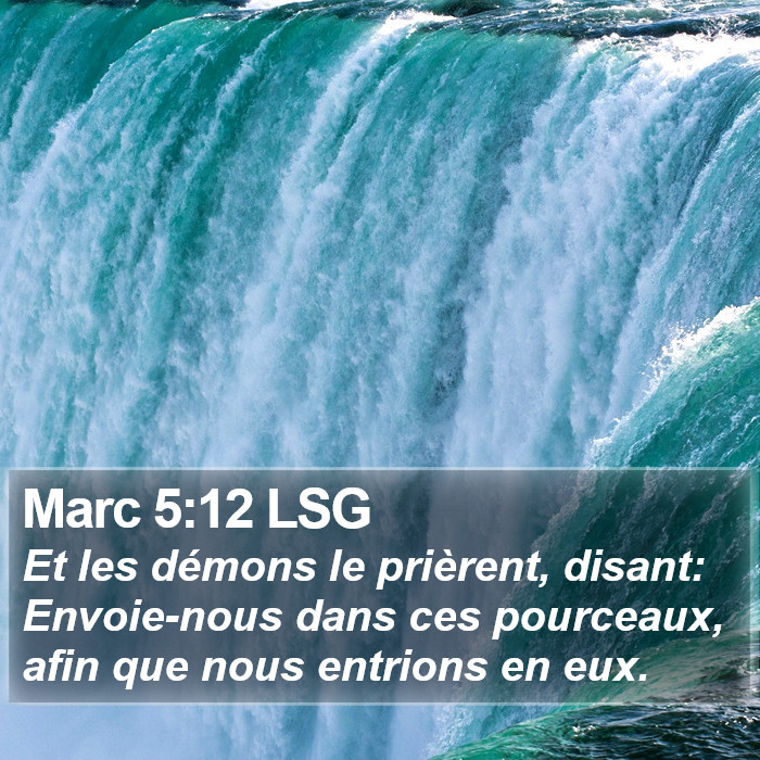 Marc 5:12 LSG Bible Study