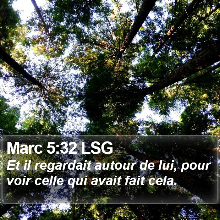 Marc 5:32 LSG Bible Study