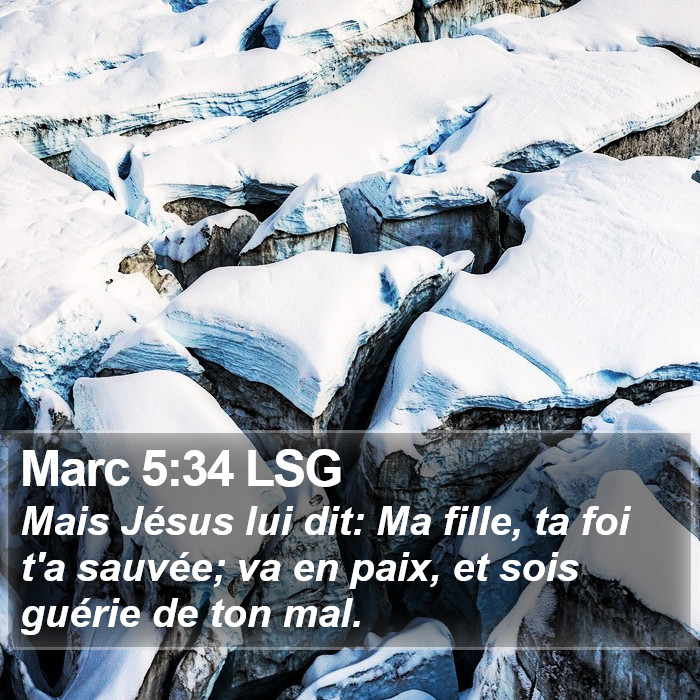 Marc 5:34 LSG Bible Study