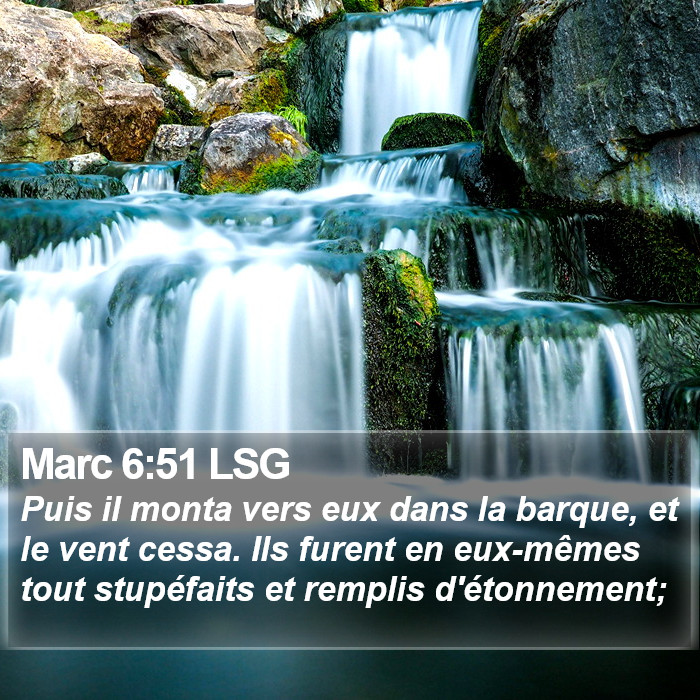 Marc 6:51 LSG Bible Study