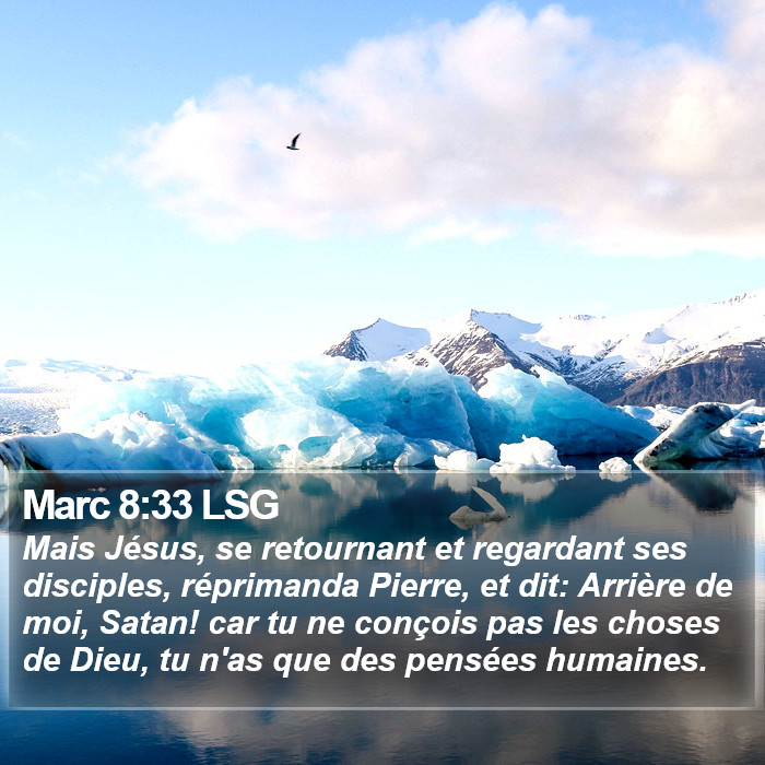 Marc 8:33 LSG Bible Study