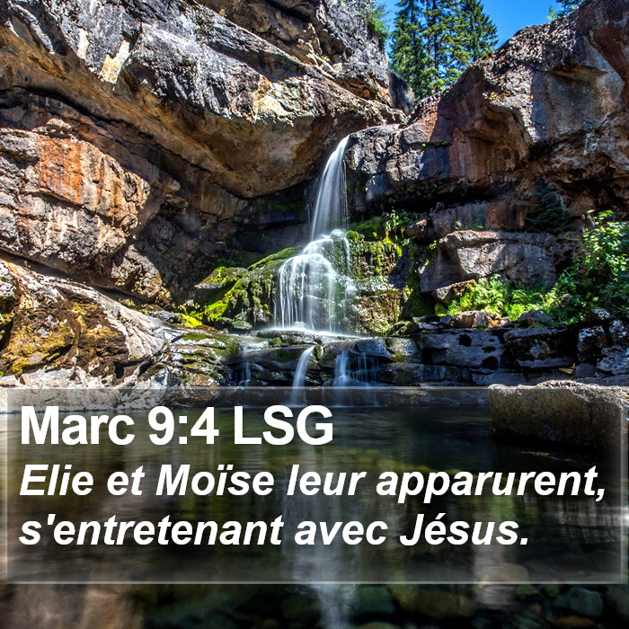 Marc 9:4 LSG Bible Study